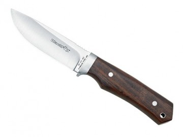 Black fox hunting knife sandalwood