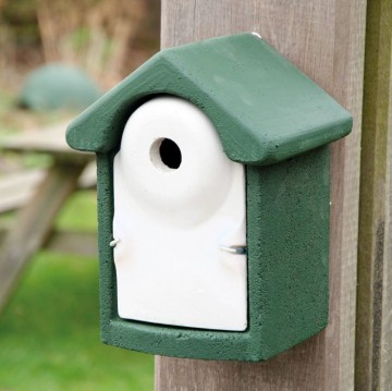 Nestkast houtbeton groen