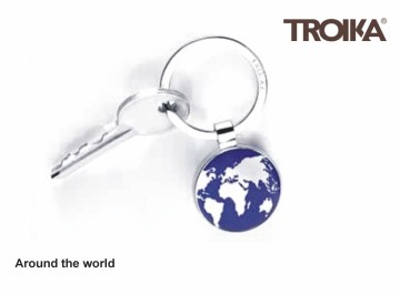 Troika sleutelhanger Around the world