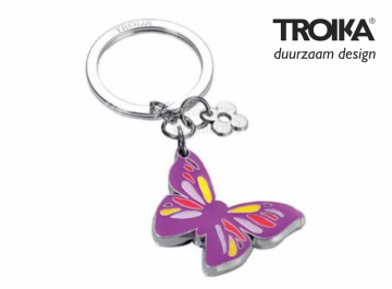 Troika sleutelhanger Little Butterfly