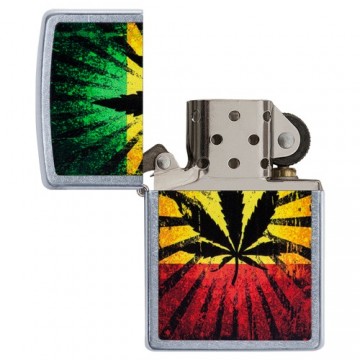 Zippo aansteker rastafari leaf 60003901 2
