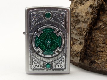 Zippofeuerzeugcelticgreencross20051671