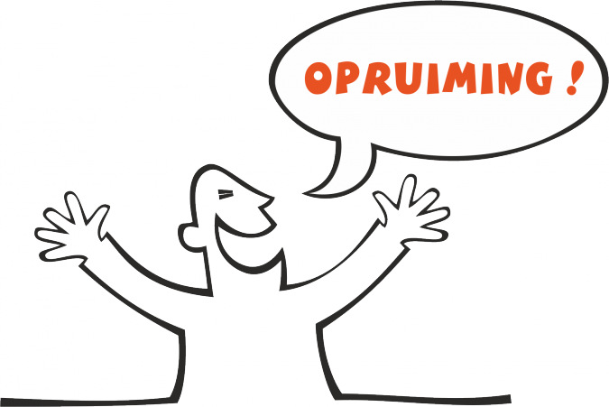 Opruiming!